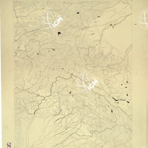 SPEDIZIONE DE FILIPPI IN KARACORUM - ITINERARI DELLA SPEDIZIONE DE FILIPPI - ORIGINALE - IDROGRAFIA