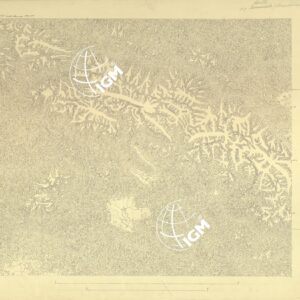 SPEDIZIONE DE FILIPPI IN KARACORUM - CASHMIR E REGIONI LIMITROFE - FOGLIO 1 - ORIGINALE - OROGRAFIA