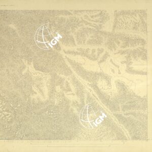 SPEDIZIONE DE FILIPPI IN KARACORUM - CASHMIR E REGIONI LIMITROFE - FOGLIO 4 - ORIGINALE - OROGRAFIA