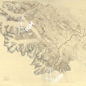 SPEDIZIONE DE FILIPPI IN KARACORUM - IL GHIACCIAIO RIMU - ORIGINALE - IDROGRAFIA E OROGRAFIA