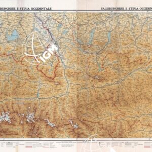 SALISBURGHESE E STIRIA OCCIDENTALE - MONTAGGIO DEI FOGLI OVEST - EST