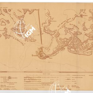 CARTA D'ITALIA FOGLIO 40  II SE (PARTE SUD) GRADO