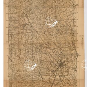 CARTA D'ITALIA FOGLIO 38.1 N.O S.O.  VITTORIO CONEGLIANO