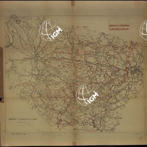 CAMMINAMENTI E TOPONOMASTICA DELLE DOLINE (fronte e retro con legenda)