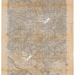 CARTA D'ITALIA FOGLIO 38.4 N.O. S.O.  SEGUSINO VALDOBBIADENE