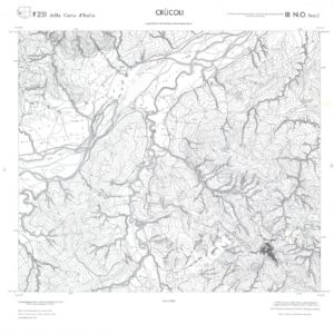 CALABRIA FOGLIO 231 III NO SEZ C CRUCOLI