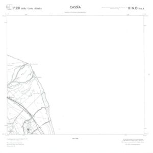 CALABRIA FOGLIO 231 III NO SEZ A CASSIA
