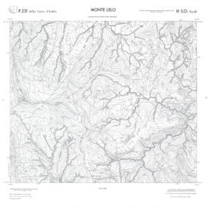 CALABRIA FOGLIO 231 III SO SEZ D MONTE LELO