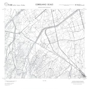 CALABRIA  FOGLIO 230 IV NO SEZ D CORIGLIANO SCALO