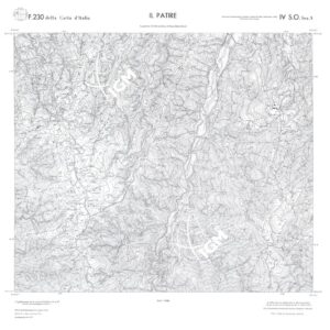 CALABRIA  FOGLIO 230 IV SO SEZ A IL PATIRE