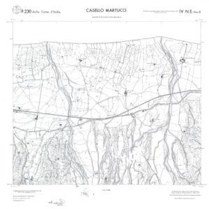 CALABRIA  FOGLIO 230 IV NE SEZ B CASELLO MARTUCCI