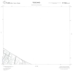 CALABRIA  FOGLIO 230 IV NE SEZ D TOSCANO