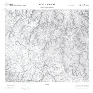CALABRIA  FOGLIO 230 III NO SEZ B MONTE FORGIARI