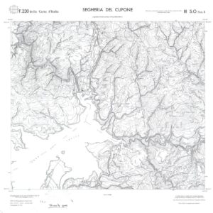 CALABRIA  FOGLIO 230 III SO SEZ A SEGHERIA DEL CUPONE