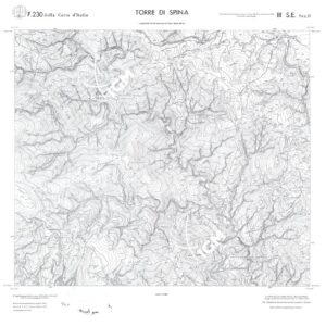 CALABRIA  FOGLIO 230 III SE SEZ B TORRE DI SPINA