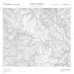 CALABRIA  FOGLIO 230 II NO SEZ B COZZO S.ANGELO