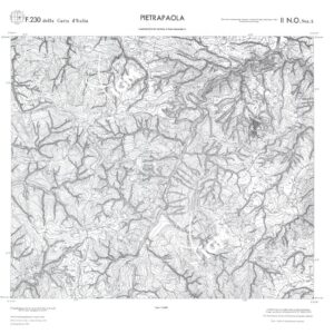 CALABRIA  FOGLIO 230 II NO SEZ A PIETRAPAOLA