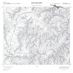 CALABRIA  FOGLIO 230 II SO SEZ D BOCCHIGLIERO