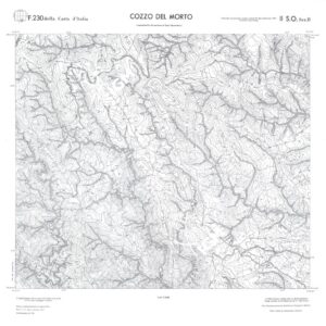 CALABRIA  FOGLIO 230 II SO SEZ B COZZO DEL MORTO