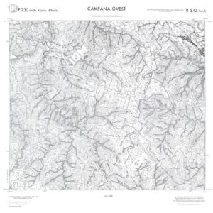 CALABRIA  FOGLIO 230 II SO SEZ A CAMPANA OVEST
