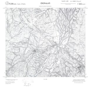 CALABRIA  FOGLIO 230 I SO SEZ C CROPALATI