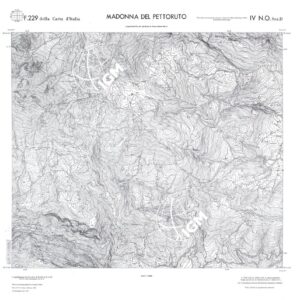 CALABRIA  FOGLIO 229 IV NO SEZ D MADONNA DEL PETTORUTO
