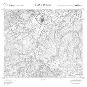 CALABRIA  FOGLIO 229 IV NO SEZ C S.AGATA DI ESARO