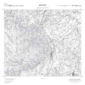 CALABRIA  FOGLIO 229 IV NO SEZ B MALVITO