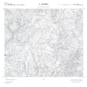CALABRIA  FOGLIO 229 IV SO SEZ D S.ANGELO