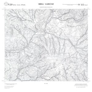 CALABRIA  FOGLIO 229 IV SO SEZ C SERRA VARRONE