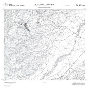 CALABRIA  FOGLIO 229 IV NE SEZ B ROGGIANO GRAVINA