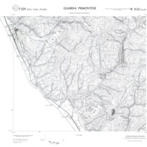 CALABRIA  FOGLIO 229 III NO SEZ D GUARDIA PIEMONTESE
