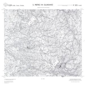 CALABRIA  FOGLIO 229 II SO SEZ B S.PIETRO IN GUARANO
