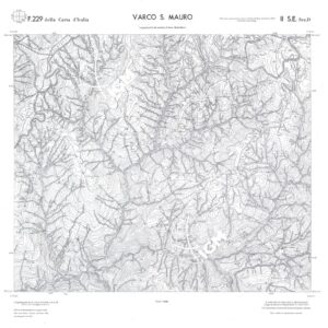 CALABRIA  FOGLIO 229 II SE SEZ D VARCO S.MAURO