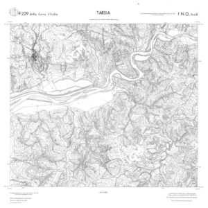 CALABRIA  FOGLIO 229 I NO SEZ B TARSIA