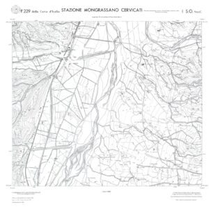 CALABRIA FOGLIO 229 I SO SEZ C STAZIONE MONGRASSANO CERVICATI