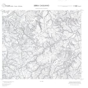 CALABRIA  FOGLIO 229 I NE SEZ C SERRA CAGLIANO