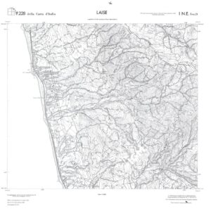 CALABRIA  FOGLIO 228 I NE SEZ D LAISE