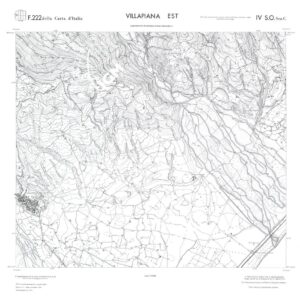 CALABRIA  FOGLIO 222 IV SO SEZ C VILLAPIANA EST