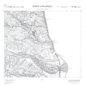 CALABRIA FOGLIO 222 IV NE SEZ D ROSETO CAPO SPULICO