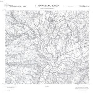 CALABRIA  FOGLIO 221 IV NO SEZ D STAZIONE LAINO BORGO