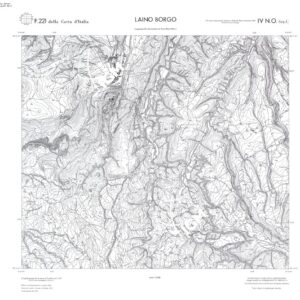CALABRIA  FOGLIO 221 IV NO SEZ C LAINO BORGO