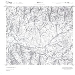 CALABRIA  FOGLIO 221 IV NO SEZ A GALLIZZO