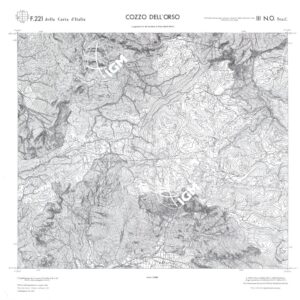 CALABRIA FOGLIO 221 III NO SEZ C COZZO DELL'ORSO