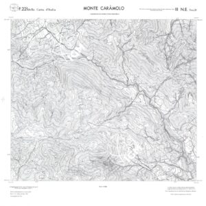 CALABRIA FOGLIO 221 III NE SEZ D MONTE CARAMOLO
