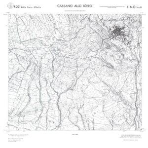 CALABRIA FOGLIO 221 II NO SEZ B CASSANO ALLO IONIO