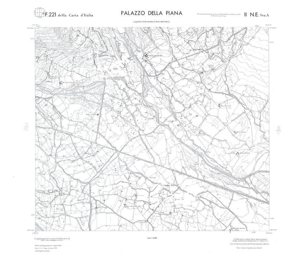 CALABRIA FOGLIO 221 II NE SEZ A PALAZZO DELLA PIANA