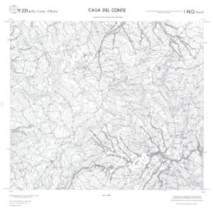 CALABRIA  FOGLIO 221 I NO SEZ D CASA DEL CONTE