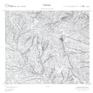 CALABRIA  FOGLIO 221 I SE SEZ A PLATACI