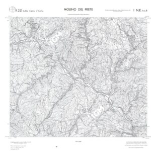 CALABRIA  FOGLIO 221 I NE SEZ B MOLINO DEL PRETE